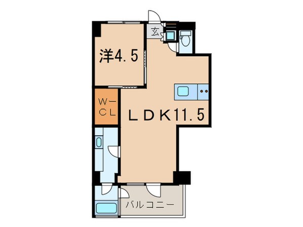 ＳＫ ＢＵＩＬＤＩＮＧ－７の物件間取画像